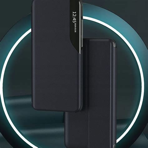 Husa Smart Flip Compatibil Cu Samsung Galaxy A51 Premium Eco Leather