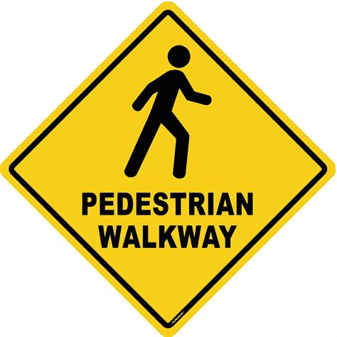 Stranco Inc Floor Sign Sign Format Other Format Pedestrian Walkway