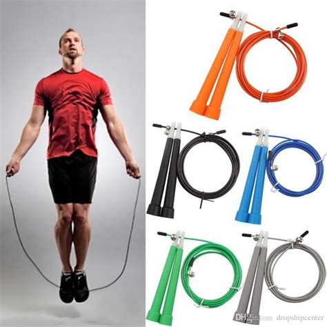 Discount Crossfit Jump Rope Fitness Equipment Ropes Skipping Speed Gym