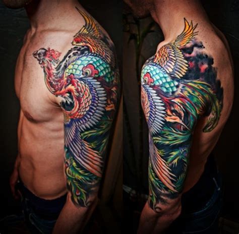 109 Best Phoenix Tattoos For Men Rise From The Flames