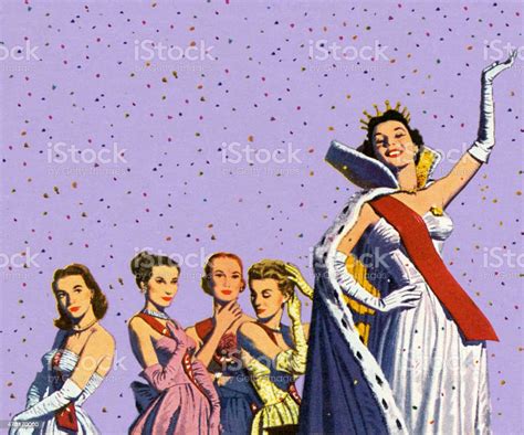 Beauty Queen Waving Stock Illustration Download Image Now Istock
