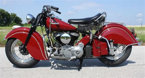 1947 Indian Chief Classic Motorcycle Pictures