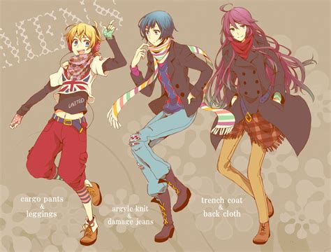 Vocaloid Boy In Casual Modern Clothing Anime Fashion