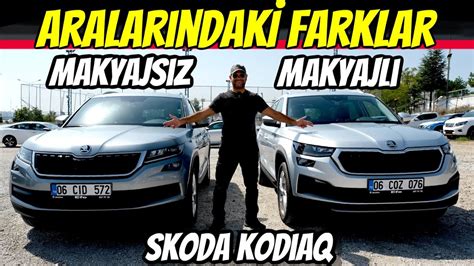 Yeni Skoda Kodiaq 2021 Yeni vs Eski ve Sürüş YouTube