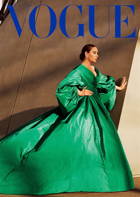 Adele On Her New Album Anxiety And Workout Routine Vogue S November 2021 Cover Issue Vogue