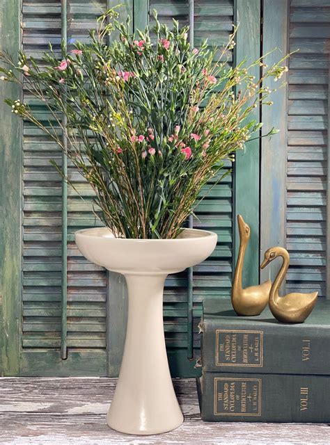 Vintage Haeger Pottery Vase White Mid Century Vase Vintage | Etsy in