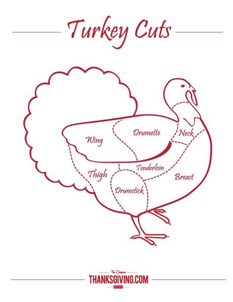 Guide To Turkey Cuts