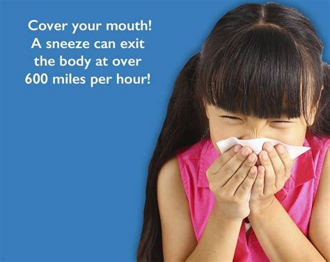 Cover Your Mouth A Sneeze Can Exit The Body At Over 600 Miles Per Hour