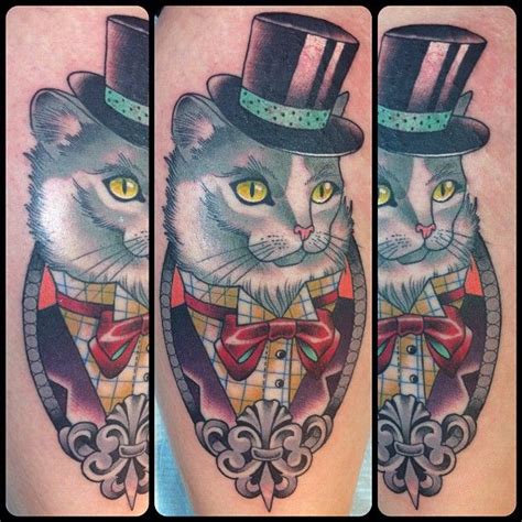 1000 Images About Victorian Cat Tattoos On Pinterest Steampunk Cat