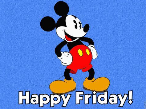 Happy Friday Mickey Mouse