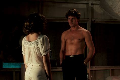 Patrick Swayze Dirty Dancing The Hottest Shirtless Guys In Movies Popsugar Entertainment