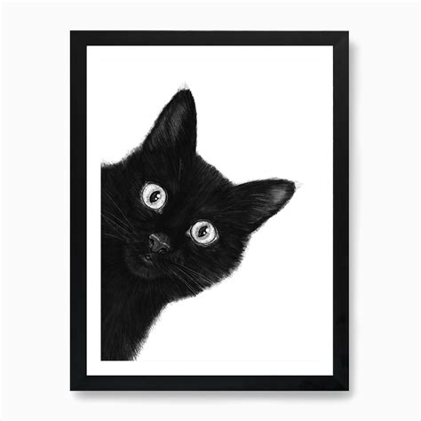 Ide Black Cat Cafe Printable