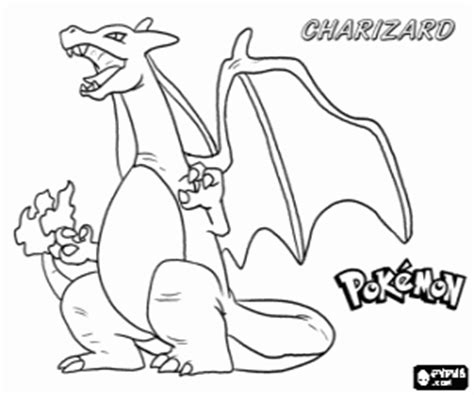 Ein weiteres bild von pokemon ausmalbilder glumanda: Charizard, evoluzione di un Pokemon da colorare e stampare