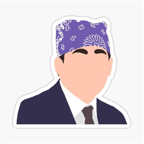Michael Scott Prison Mike The Office Sticker By Tomfewings Redbubble