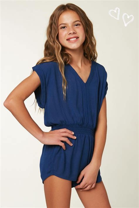 The Nil Romper Girls Cover Up By Oneill Kids Is A Kids Beach Staple