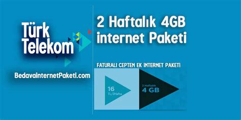 Türk Telekom haftalık 4 GB nasıl yapılır Retete Fitness