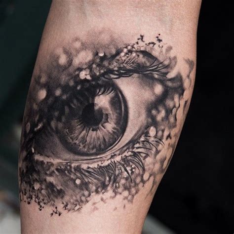 Realistic Looking Eye Tattoo Tattoomagz › Tattoo Designs Ink