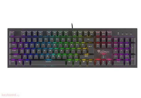 Клавиатура Genesis Mechanical Gaming Keyboard Thor 300 Rgb Backlight