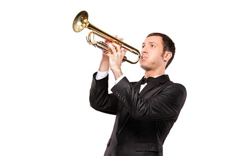 Jazz Trumpet Player Full Body