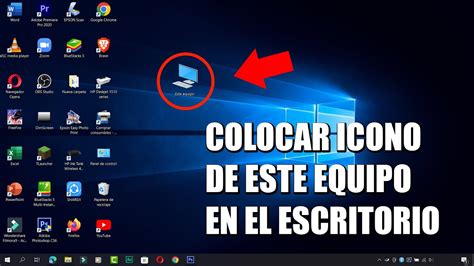 C Mo Poner El Icono O Acceso Directo De Este Equipo En El Escritorio