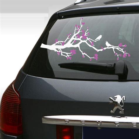 Cherry Blossom Branch Car Decal Girly Car Decals Car Decals Girly Car
