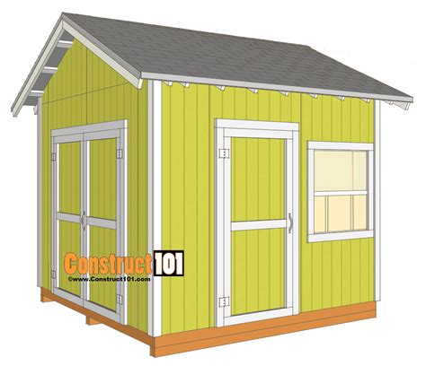 Free Shed Plans With Drawings Material List Free Pdf