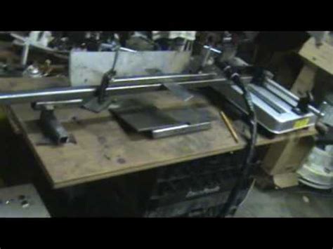Table is 4′ x 10′. My version of the DIY Plasma Cutter - YouTube