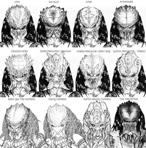 Sorry, the video player failed to load. 12 Predators face concept by CorruptionSolid | Predator ...