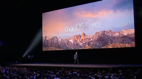 Of Siri And Sierra Os X Becomes Macos And Brings Apples Virtual