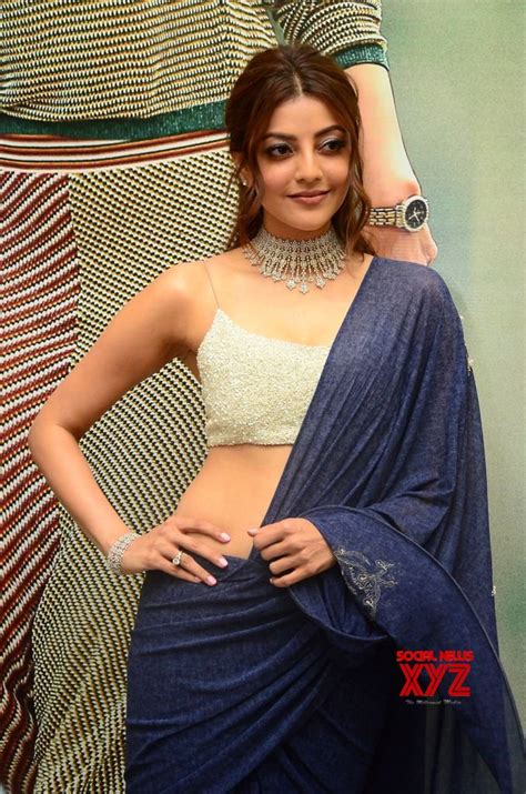 actress kajal aggarwal hot stills from sita movie pre release event social news xyz