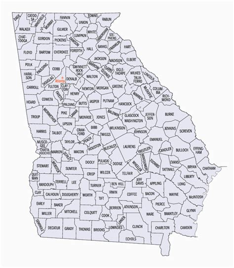 Fitzgerald Georgia Map Secretmuseum