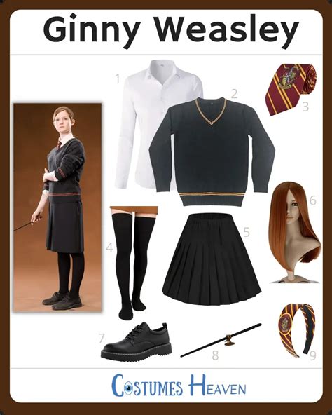 Diy Ginny Weasley Costume 2024 Cosplay And Halloween Ideas