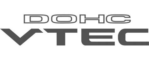 Honda Dohc Vtec Logo Sketch Coloring Page