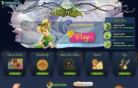 Pixie Hollow Online Download Treehood