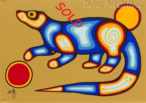 Jim Oskineegish Woodland Art Davic Gallery Of Native Canadian Arts