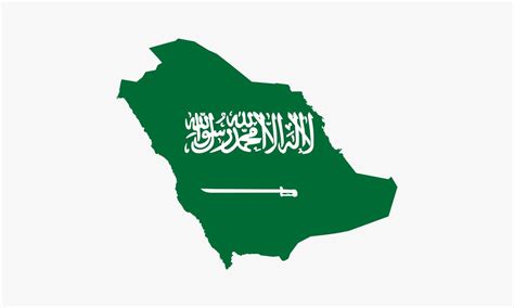 Saudi Arabia Map Vector Design On White Background 4638424 Vector Art