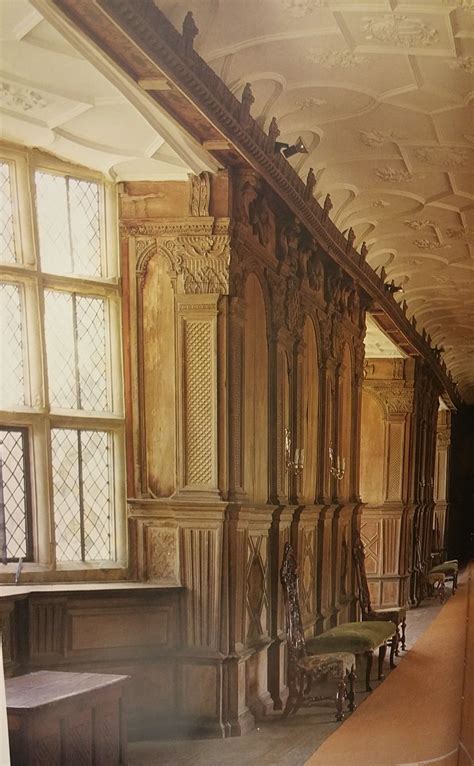 Haddon Hall Long Gallery Haddon Hall Architecture Medieval