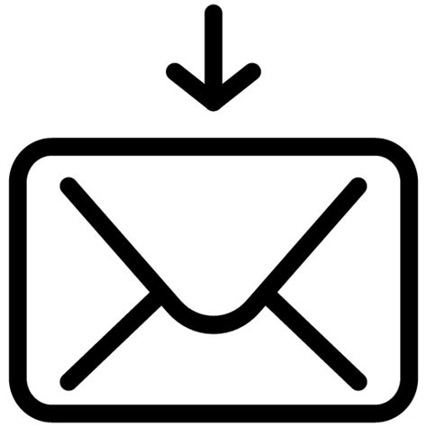 Mail Inbox Icon Line Iconpack Iconsmind
