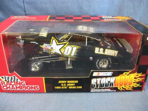 Racing Champions Stock Rods 118 Scale Jerry Nadeau Us Army 1969 Gto