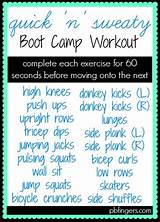 At Home Boot Camp Workout Images