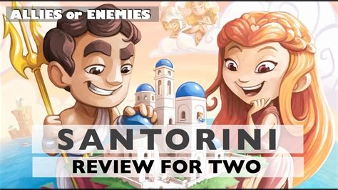 Santorini Board Game Review Youtube