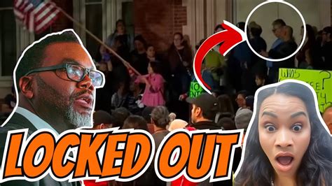 Chicago Mayor's Shocking Move Locks Residents Out of Community Meeting