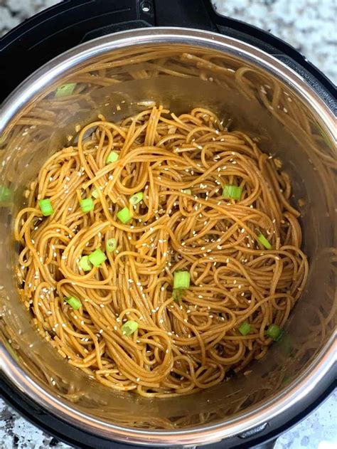 Instant Pot Garlic Noodles Pot Indian Veggie Delight