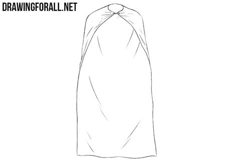 How to Draw a Cape | Drawingforall.net