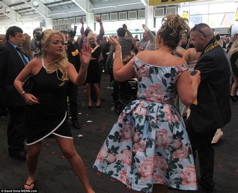 Grand National Festival Sees Revellers Descend On Liverpools Aintree