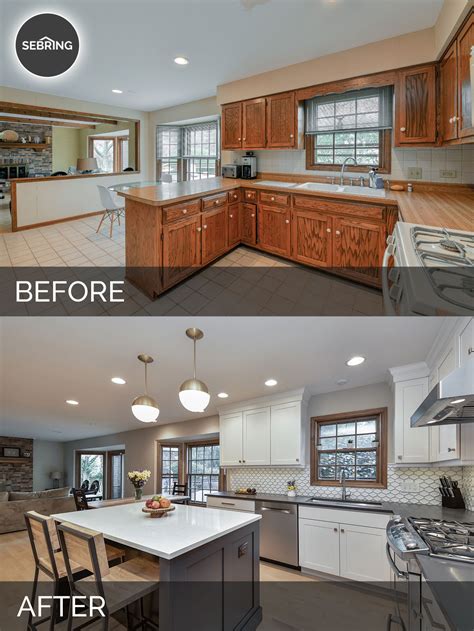 21 posts related to small kitchen remodel ideas before and after. Justin & Carina's Kitchen Before & After Pictures | Luxury ...
