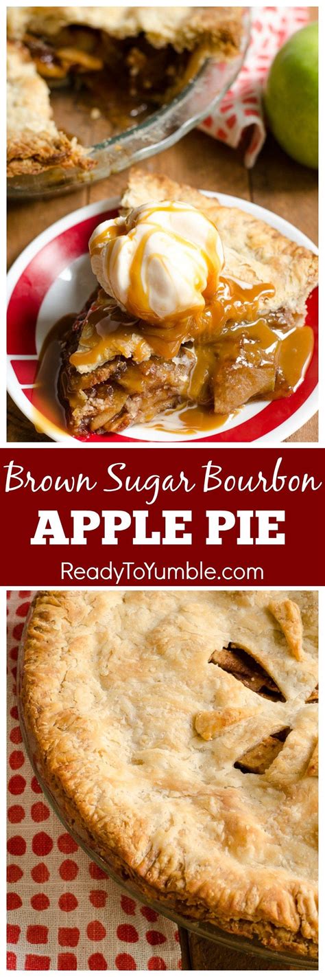 Brown Sugar Bourbon Apple Pie Recipe Bourbon Apple Pie Apple Pie Cooking Recipes