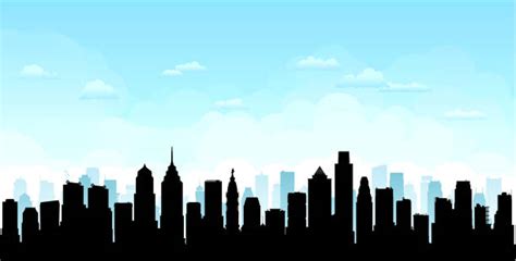 Best Philly Skyline Outline Illustrations Royalty Free