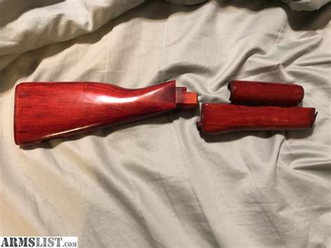 Armslist For Sale Ak 47 Furniture In Russian Red Finish