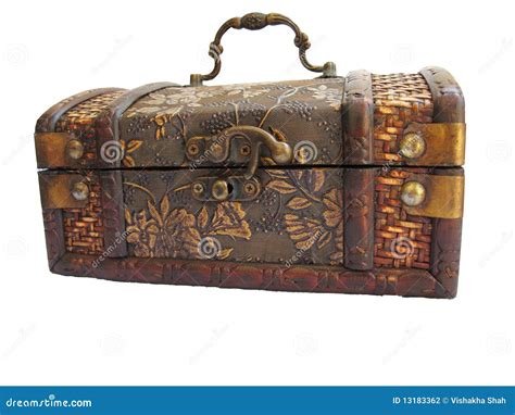 Ancient Wooden Box Stock Photography Image 13183362